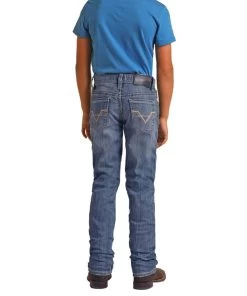 Rock & Roll Cowboy Boys' ReFlex Revolver Jean 3 Rock & Roll Cowboy Boys' ReFlex Revolver Jean -Ariat Store RRBD1RR14A b