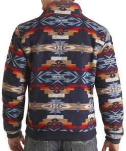 Rock & Roll Cowboy Men's Aztec Bomber Coat -Ariat Store RRMO92RZX3 b