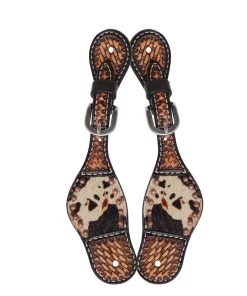 Rafter T Ranch Kids' Tooled Spur Strap