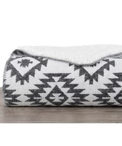 HiEnd Accents Southwest Aztec Throw Blanket