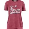 Royce Apparel Women's Turnrows Farm Vintage Tee