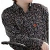 Cinch Boys' Paisley Button Down Shirt