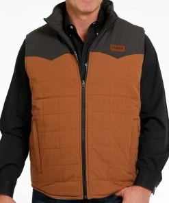 Cinch Men's Quilted Reversible Vest