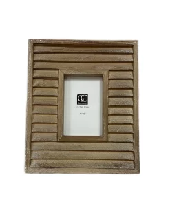 Gift Craft Louvered Wood Picture Frame