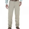 Wrangler Men's Riata Flat Front Relax Fit Casual Pants