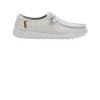 Hey Dude Women's Wendy Chambray White Linen Shoe