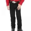 Wrangler Boys' Cowboy Cut Original Fit Black Jean
