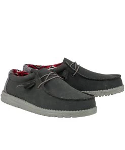 Hey Dude Men's Quarry Wally Recycled Leather Shoe -Ariat Store products 150202995 a