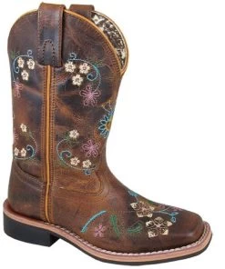 Smoky Mountain Children's Floralie Leather Boot