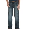 Wrangler Boys' 20X No. 42 Glasgow Vintage Slim Fit Bootcut Jean