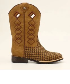 M&F Western Toddler Double Barrel Logan Boot