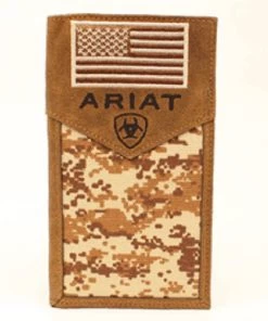 M&F Western Ariat Digital Camo Rodeo Wallet