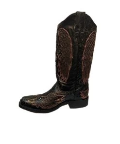 Corral Women's Black Wings And Cross Inlay Boot -Ariat Store products A3797 side
