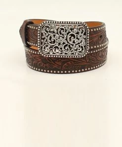 M&F Western Girls' Ariat Embossed Fashion Belt