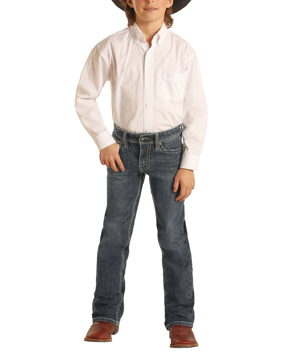 Rock & Roll Cowboy Boys' Reflex Jean 1 Rock & Roll Cowboy Boys' Reflex Jean
