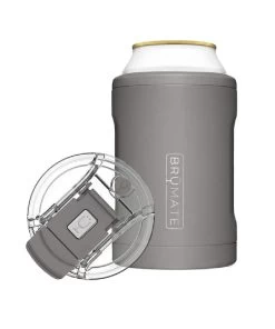 Brümate Matte Gray Hopsulator Duo