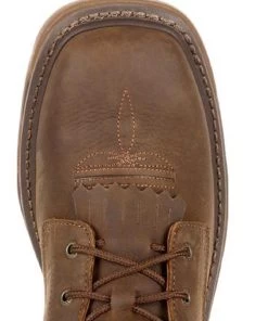 Rocky Men's Iron Skull Waterproof Lacer Western Boot 7 Rocky Men's Iron Skull Waterproof Lacer Western Boot -Ariat Store products RKW0286 toe