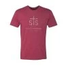 Carroll Companies Men's Sts Faded Logo Tee