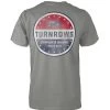 Royce Apparel Men's Turnrows Liberty Gray Pocketed Tee