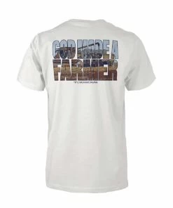 Royce Apparel Men's Turnrows Made A Farmer Pocketed Tee