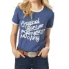 Wrangler Women's Blue Retro Graphic Tee