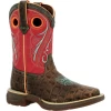 Durango Kids' Lil' Rebel Little Kids' Gator Embossed Boot