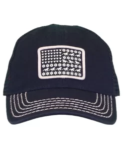Farm Girl Girl's Toddler Flag Mesh Cap
