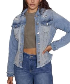 Kancan Women's Zoey Denim Jacket