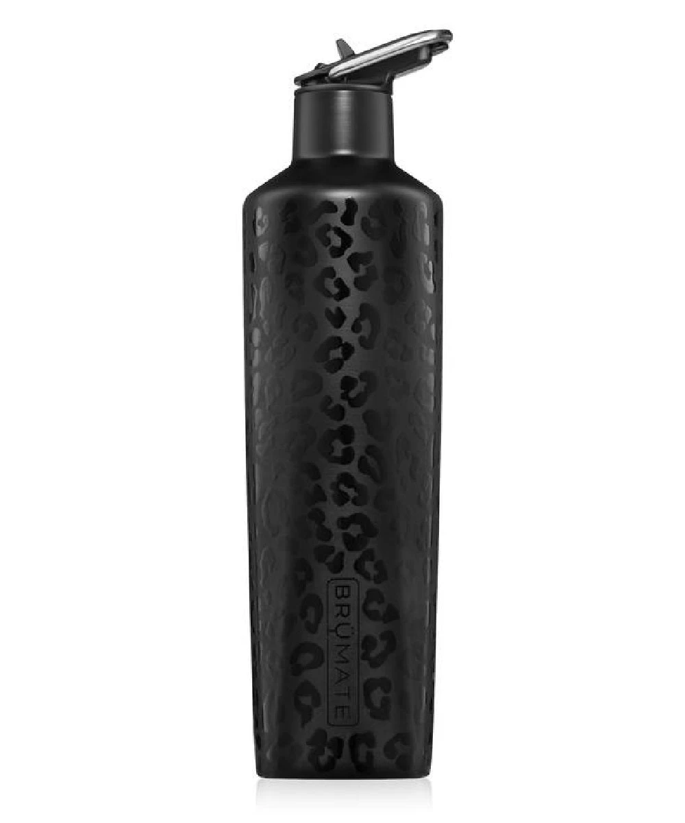 Brümate Onyx Leopard Rehydration Bottle 1 Brümate Onyx Leopard Rehydration Bottle