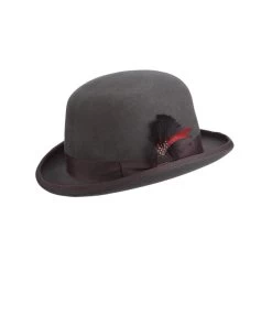 Dorfman Pacific Wool Felt Derby Bowler Hat